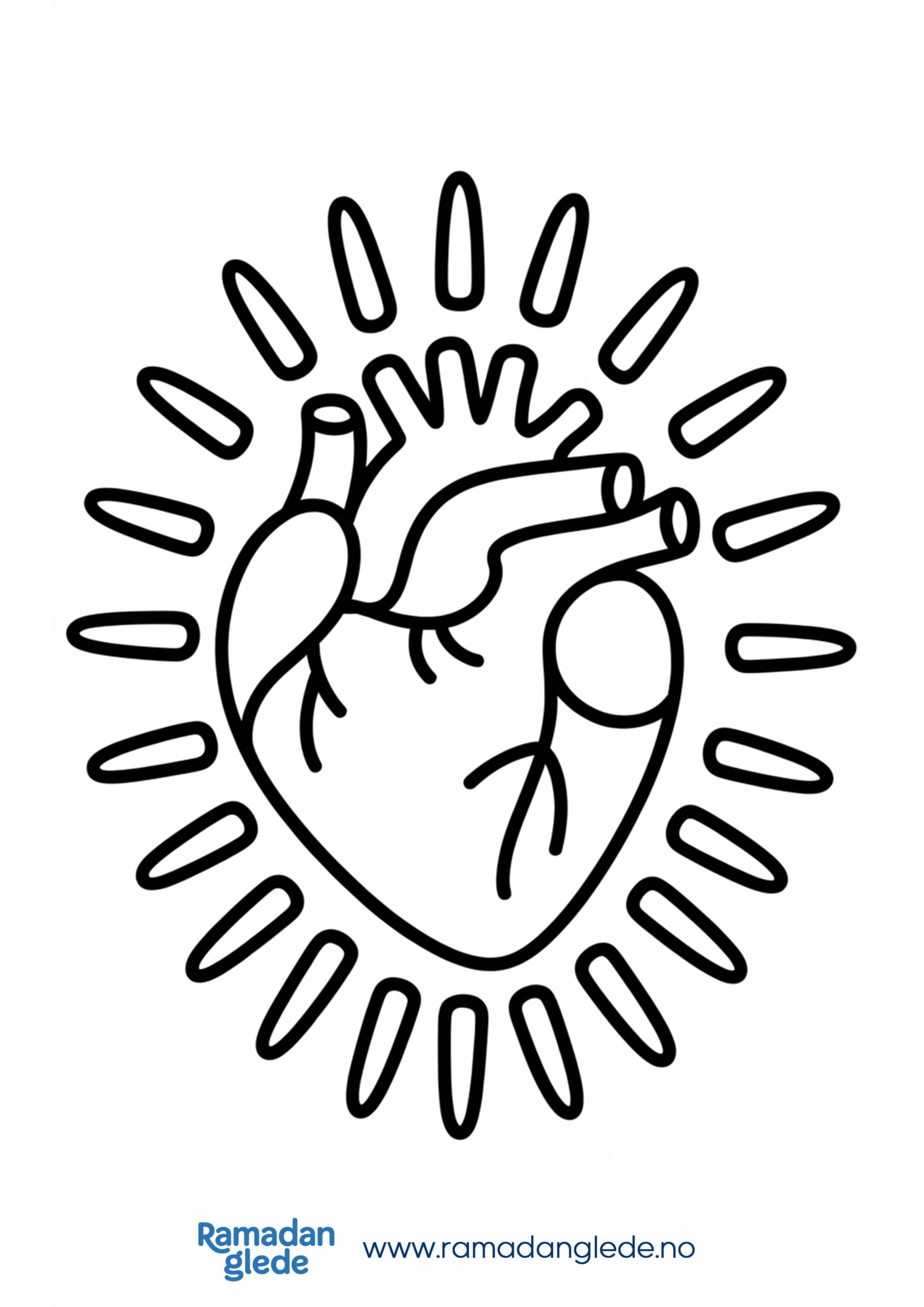 Allahs barmhjertighet og tilgivelse fargeark for barn