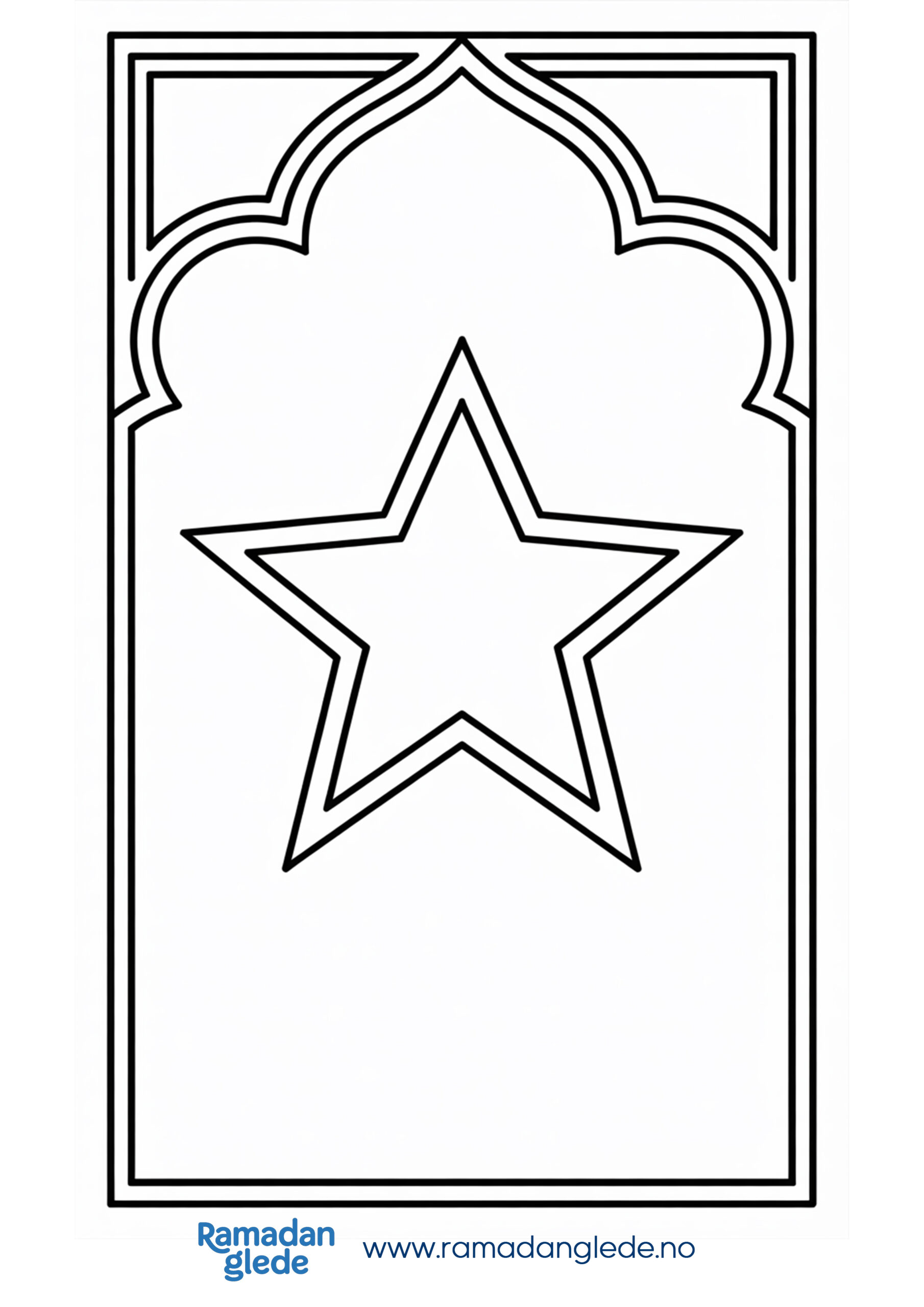 Sannhet i Ramadan fargeark for barn